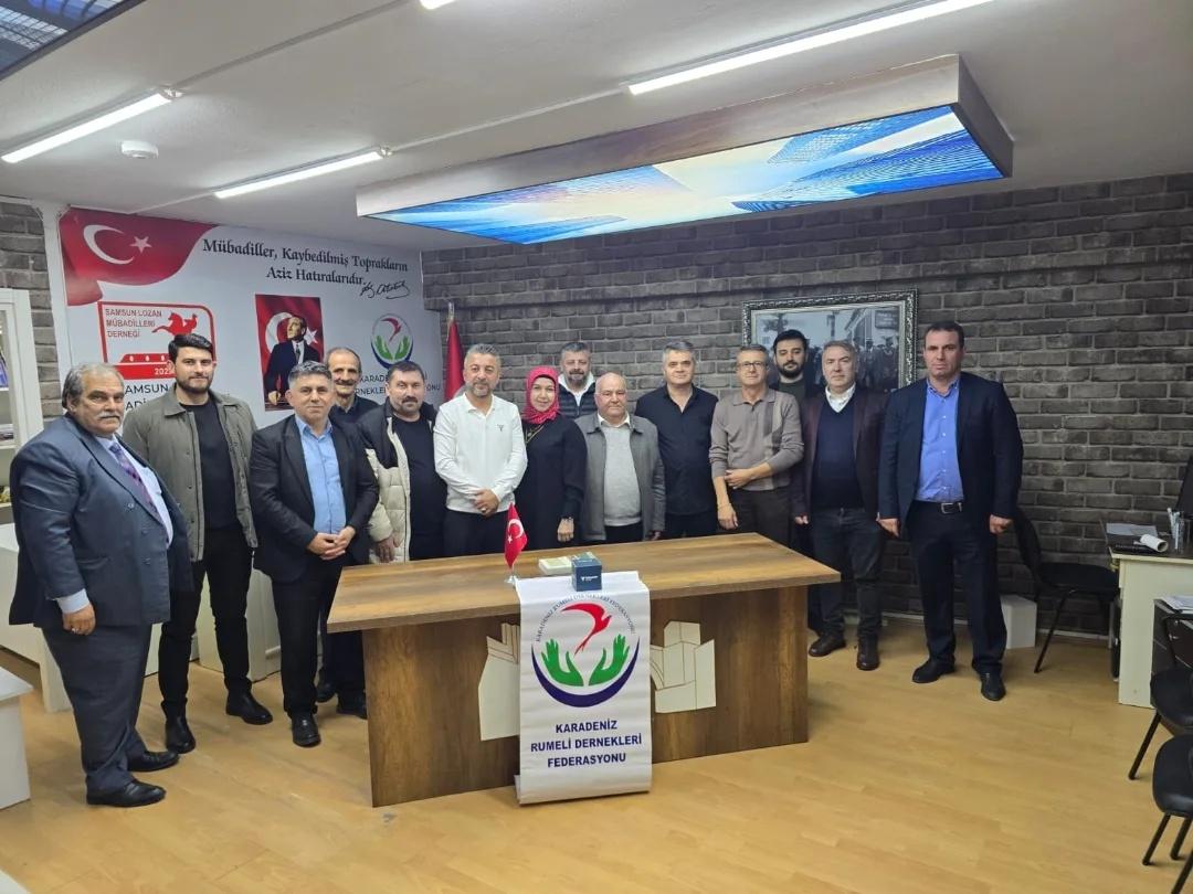 Karadeniz Rumeli Dernekler Federasyonu Kardef Yönetim Kurulu ilk toplantısı gerçekleşti